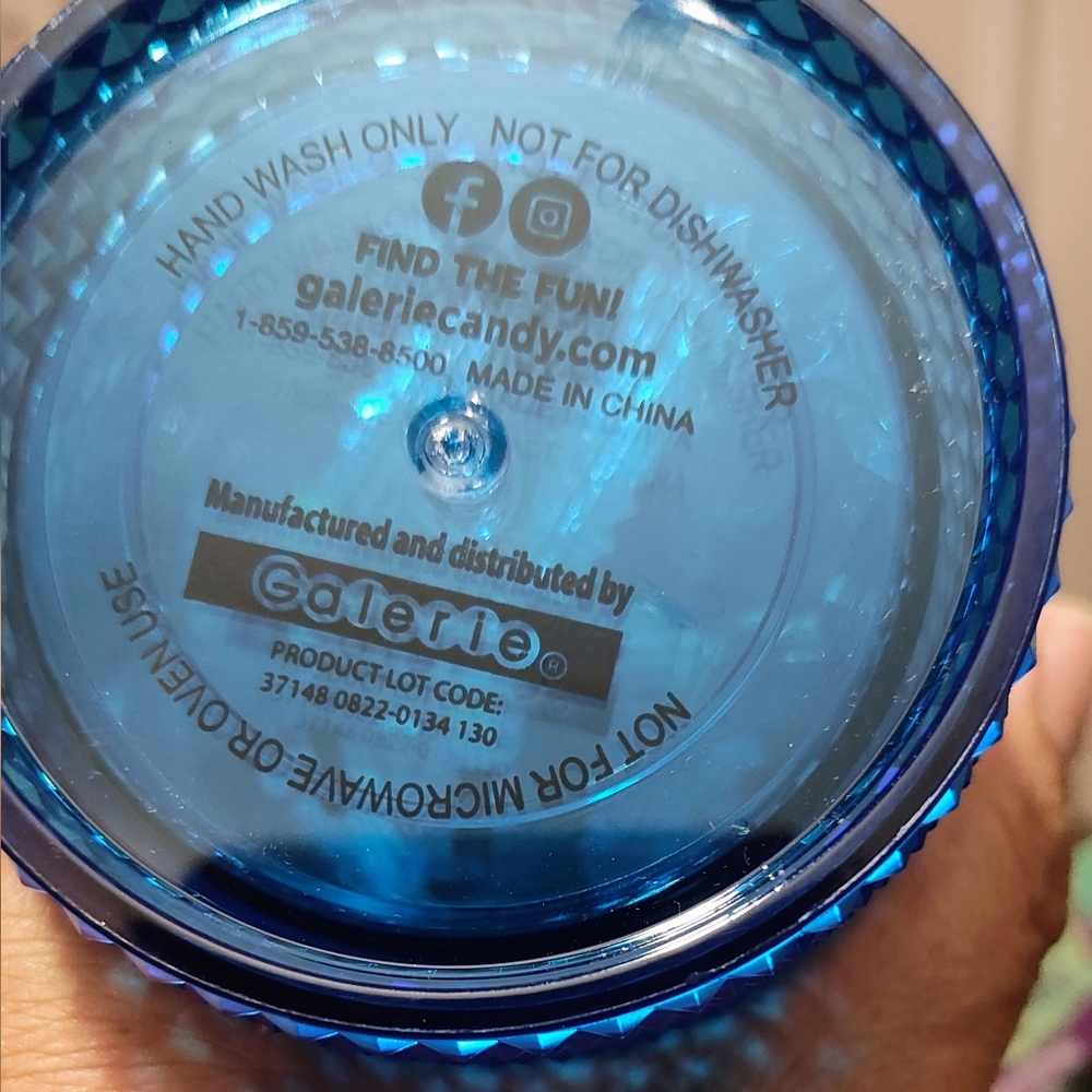 Disney Stitch Iridescent Blue Tumbler with Straw - Picture 5 of 9